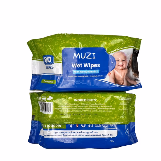 중국 제조 업체 사용자 정의 로고 살균 75% 알코올 물티슈 의료 및 가족 성인 아기 청소 젖은 물티슈