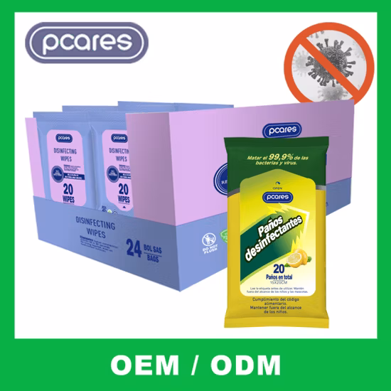 패키지 200PCS 젖은 물티슈 소독제 항균 소독제 손 청소 알코올 젖은 물티슈 가족 일회용